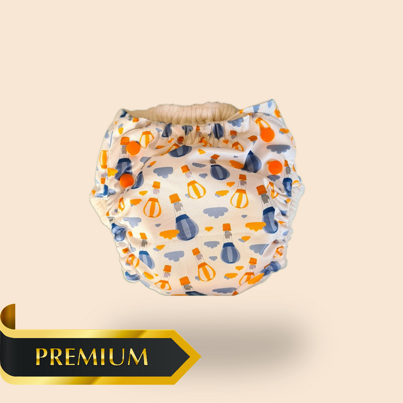 Easy Diapers Premium - Parachute Hippo