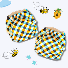 Easy Diapers Classic - BeeHive (Pack of 2)