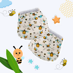Easy Diapers Classic - BeeBuzz (Pack of 2)