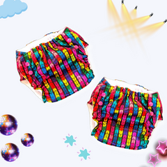 Easy Diapers Classic - Disco Lights (Pack of 2)