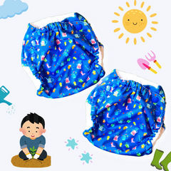 Easy Diapers Classic - Garden (Pack of 2)