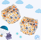 Easy Diapers Classic - Parachute Hippo (Pack of 2)