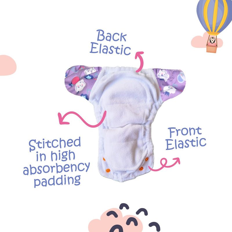 Easy Diapers Classic - Brown Bears (Pack of 2)