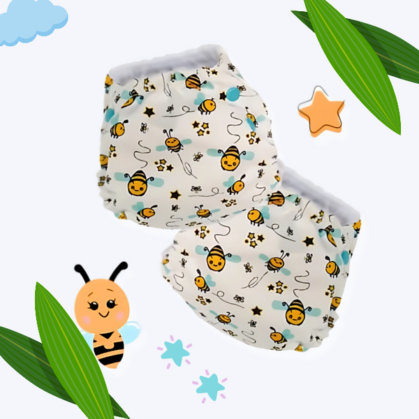 Easy Diapers Classic - BeeBuzz (Pack of 2)